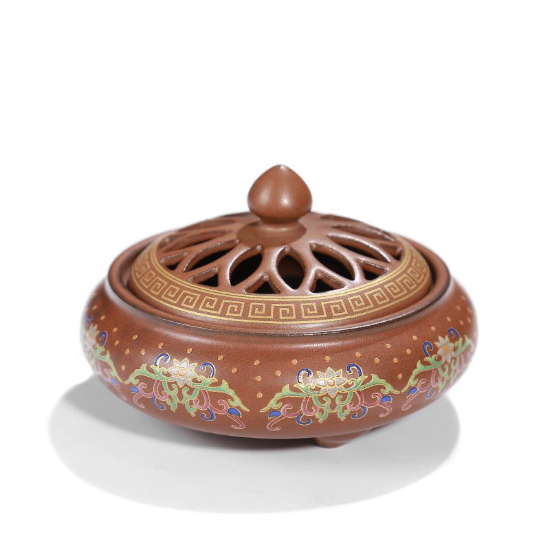 Ceramic Cloisonne Incense Burner - Habistash