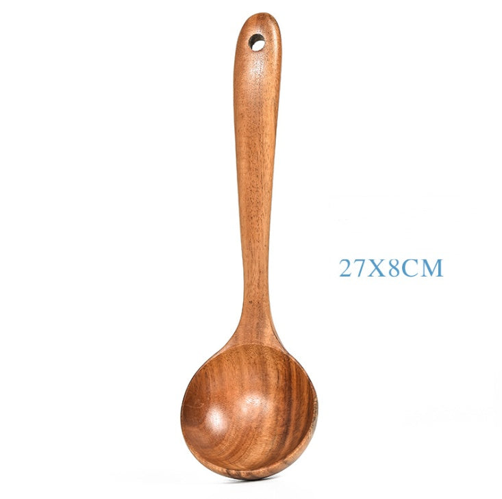 Natural Wood Kitchen Utensils - Habistash
