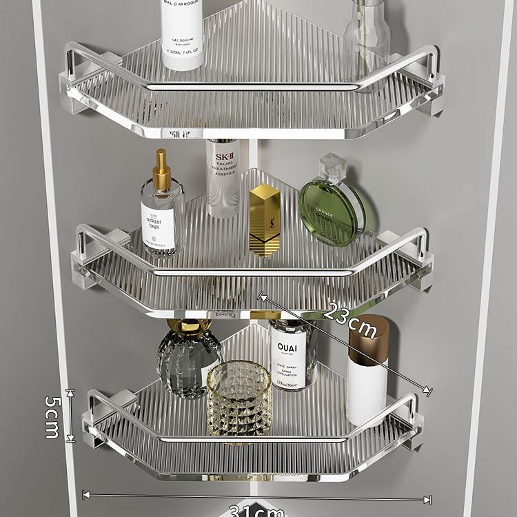Acrylic Bathroom Shelving - Habistash