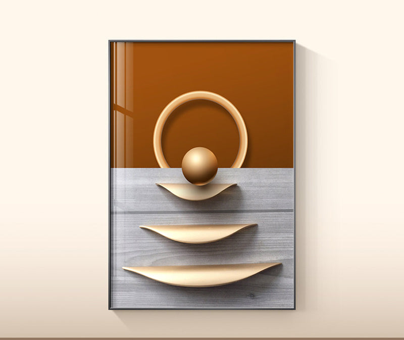 Plant Leaf Wall Art Canvas Painting - Habistash