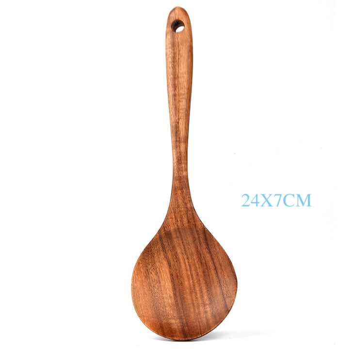Natural Wood Kitchen Utensils - Habistash