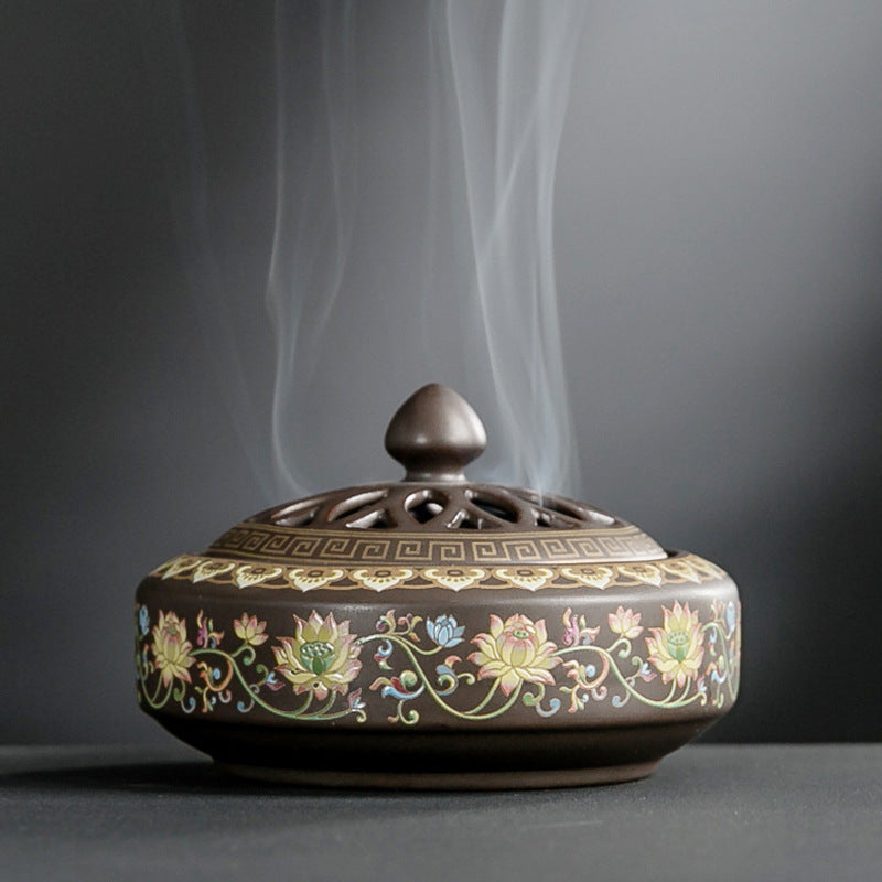 Ceramic Cloisonne Incense Burner - Habistash