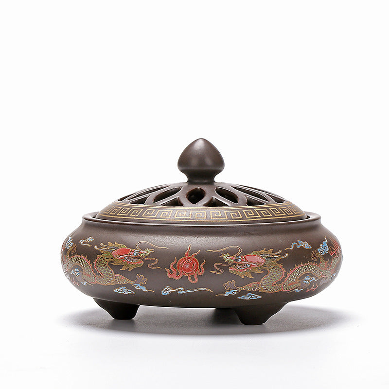 Ceramic Cloisonne Incense Burner - Habistash