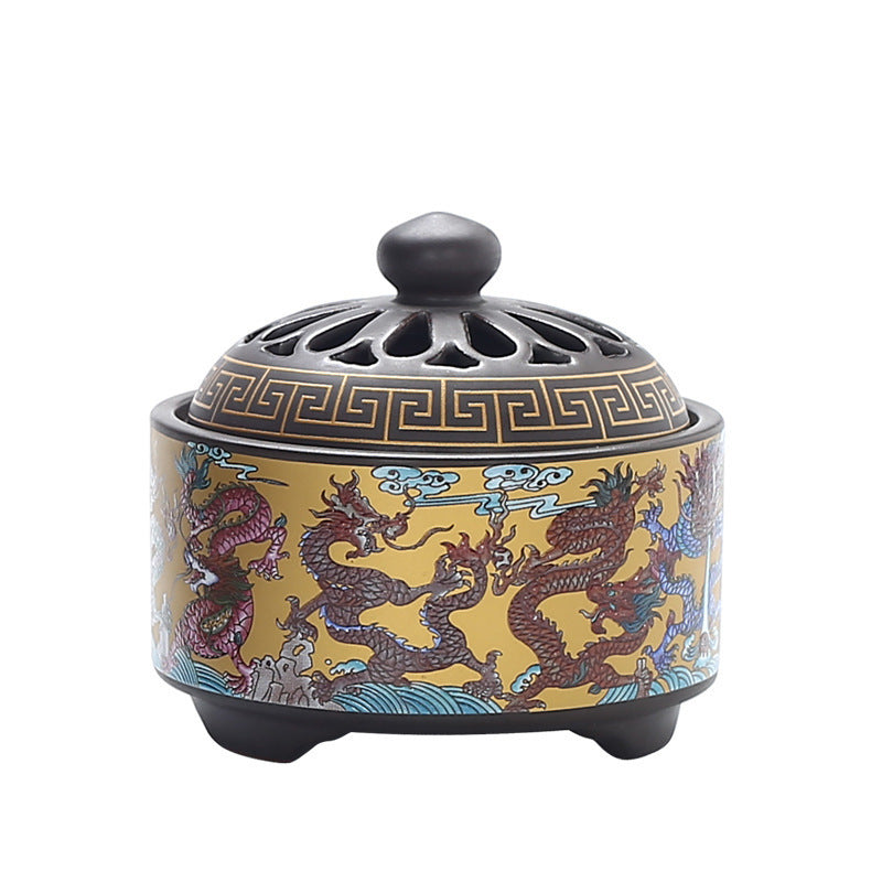 Ceramic Cloisonne Incense Burner - Habistash