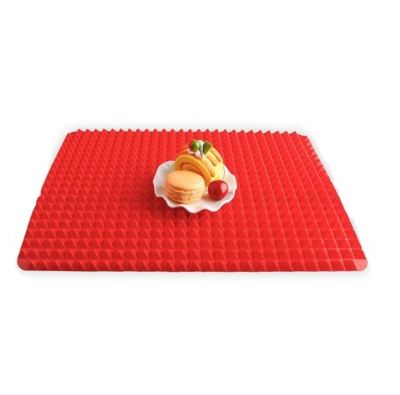 Non-Stick Silicone Heat-Resistant Pyramid Cooking Mat - Habistash