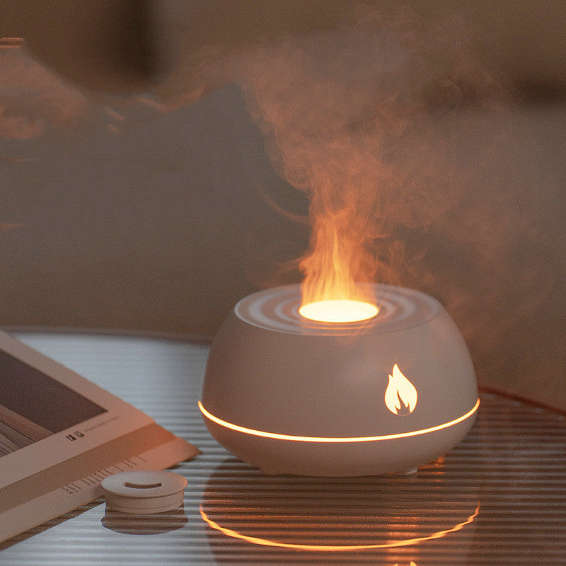 Flame Humidifier Aromatherapy Diffuser 130ML - Habistash
