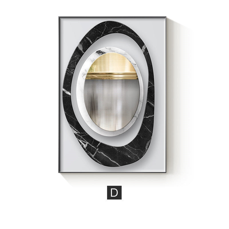 Abstract Geometric Canvas Painting - Habistash