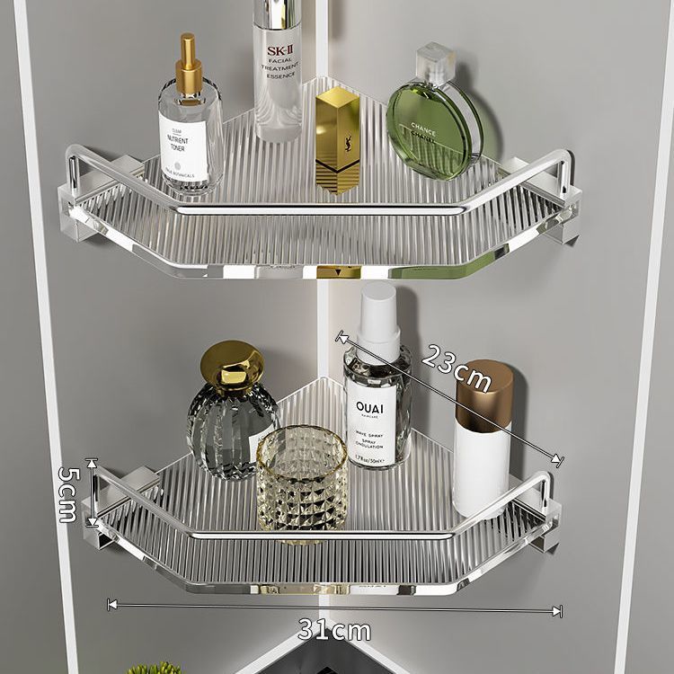 Acrylic Bathroom Shelving - Habistash