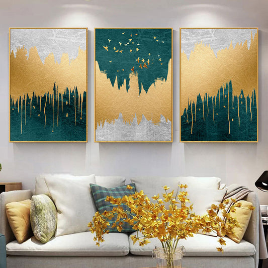 Abstract Landscape Canvas Painting - Habistash
