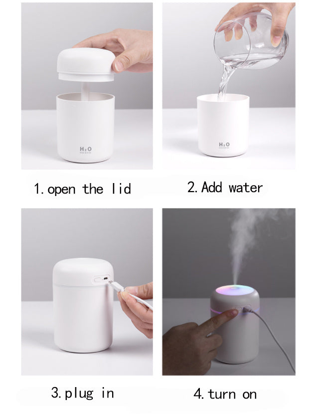 Ultrasonic Aromatherapy Diffuser - Habistash