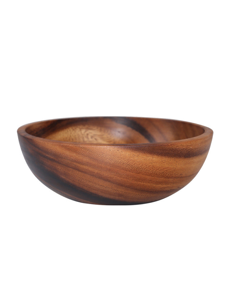 Natural Wooden Bowl - Habistash