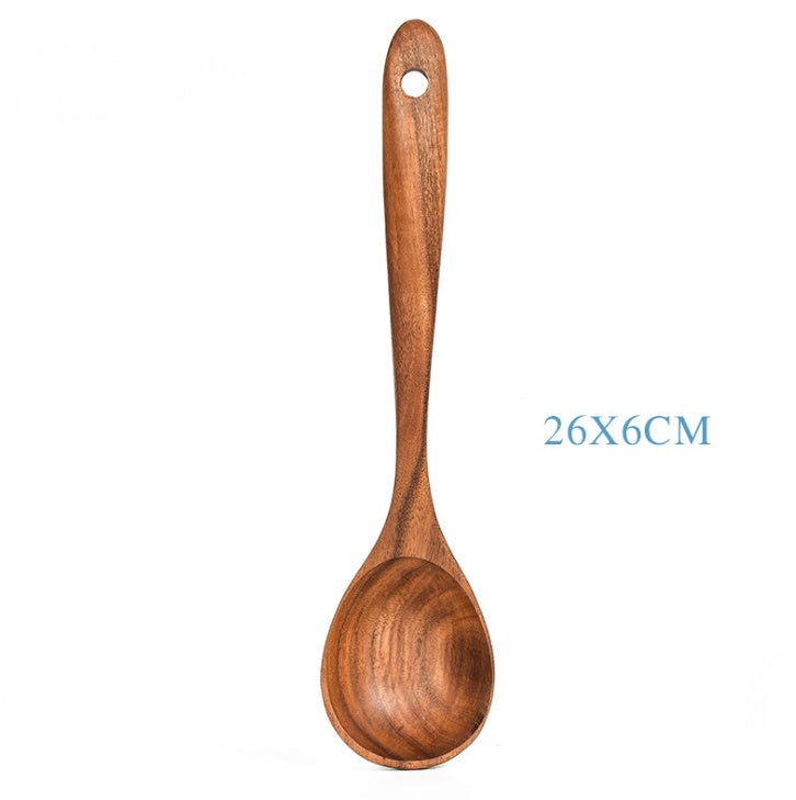 Natural Wood Kitchen Utensils - Habistash