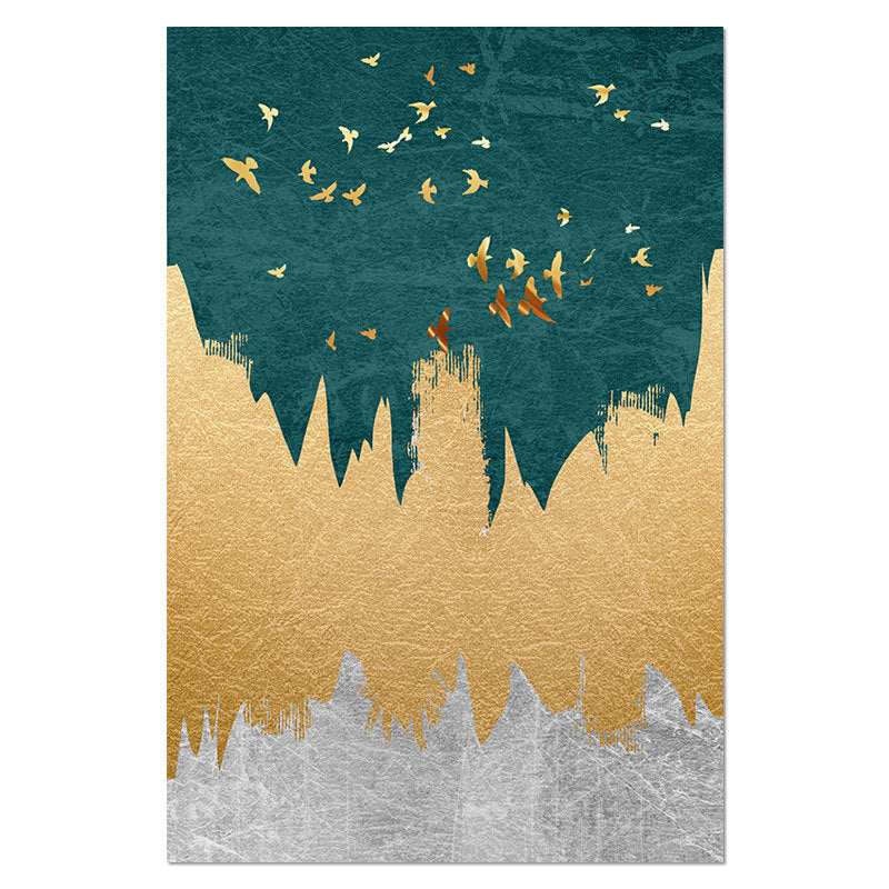 Abstract Landscape Canvas Painting - Habistash