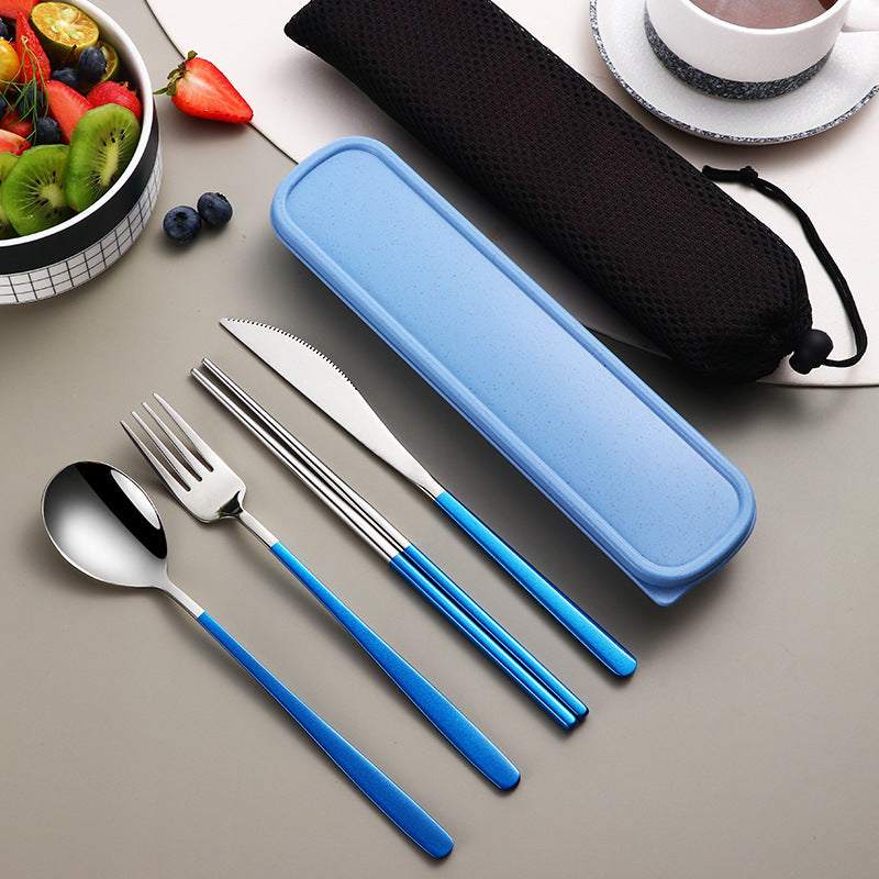 Portable Cutlery Sets With Case - Habistash