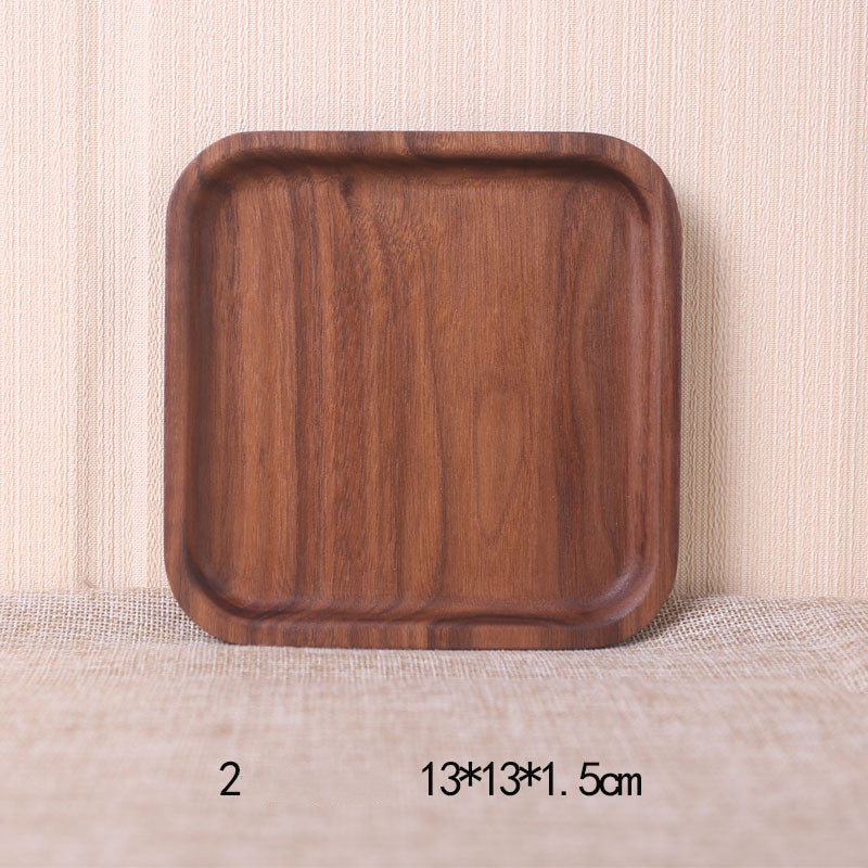 Japanese Style Wooden Dinner Plate - Habistash