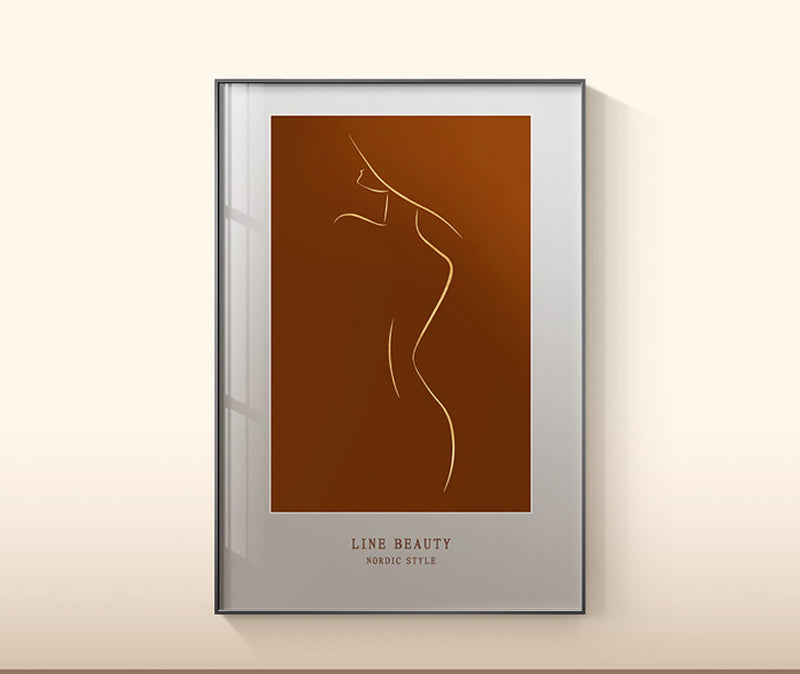 Plant Leaf Wall Art Canvas Painting - Habistash