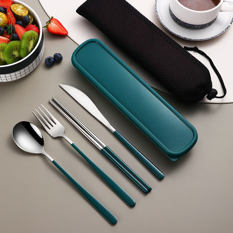 Portable Cutlery Sets With Case - Habistash