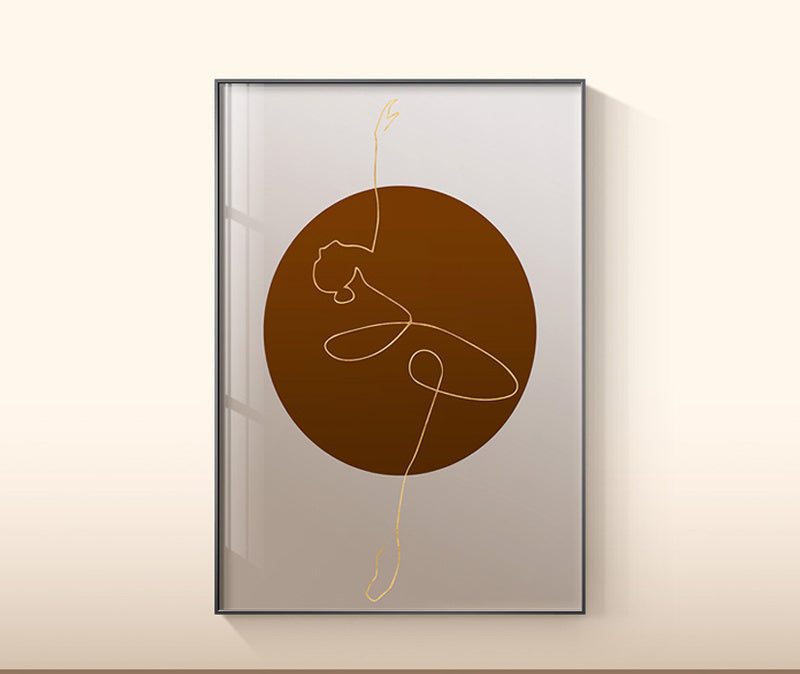 Plant Leaf Wall Art Canvas Painting - Habistash