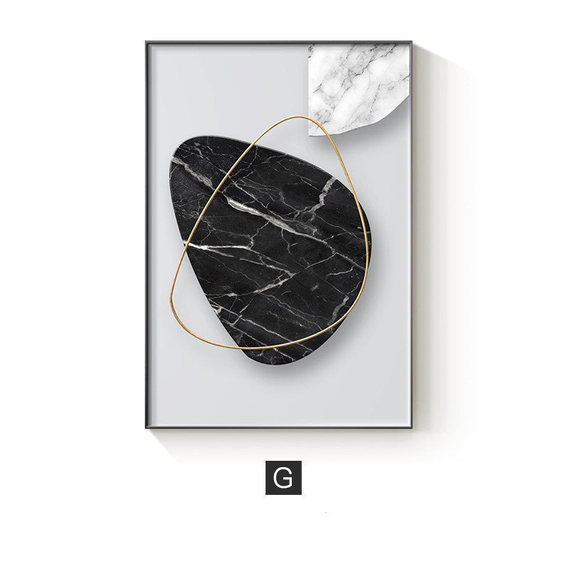 Abstract Geometric Canvas Painting - Habistash