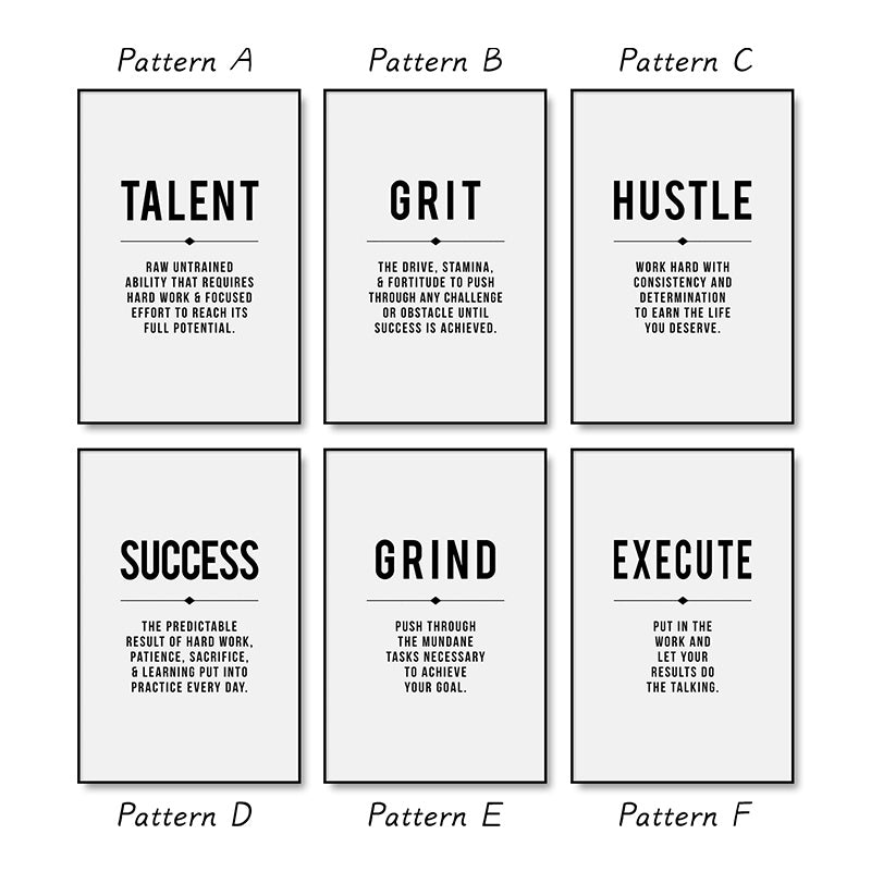 Printed Canvas Poster - Habistash