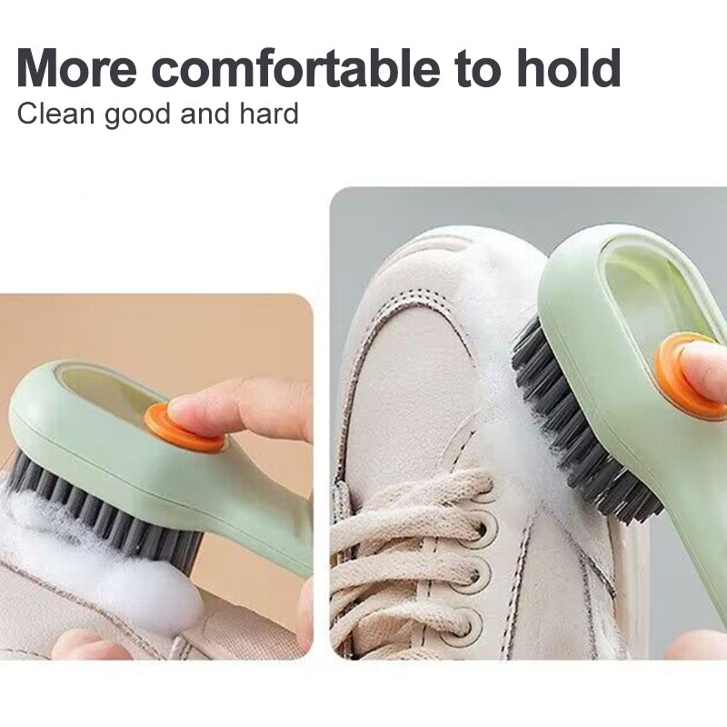 Deep Cleaning Shoe Brush With Automatic Liquid Discharge - Habistash