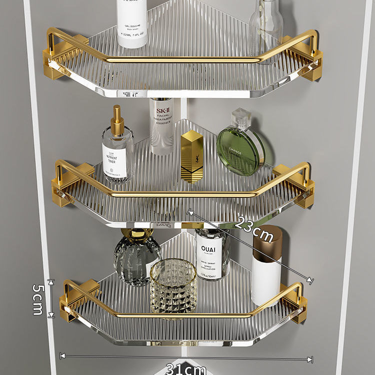 Acrylic Bathroom Shelving - Habistash