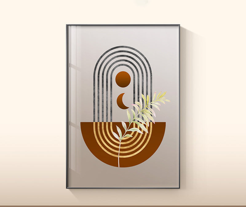 Plant Leaf Wall Art Canvas Painting - Habistash